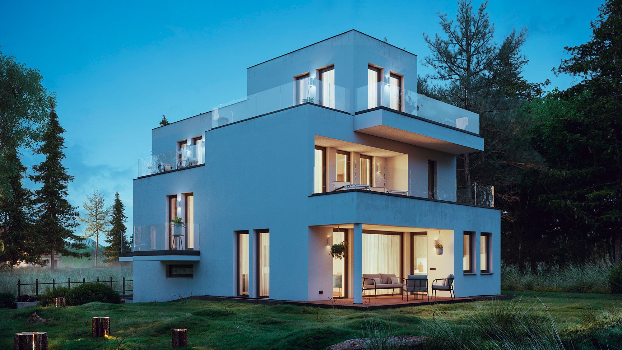 Modernes Haus bauen in Österreich