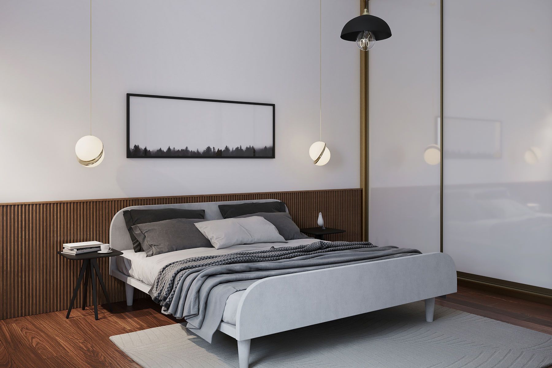 Stylisches Schlafzimmer