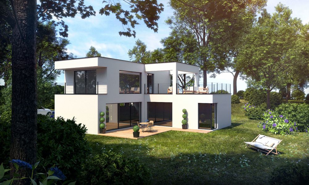 Architektenhaus in Natur